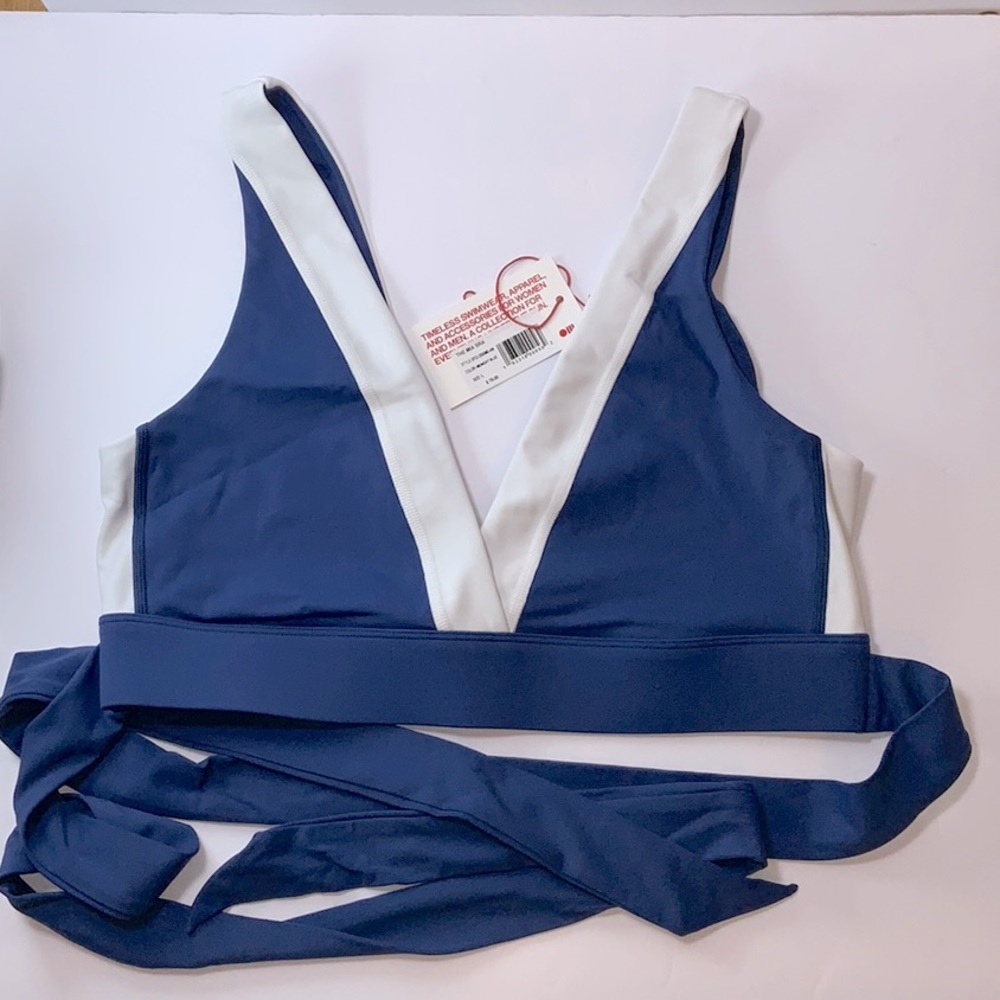 NWT SOLID & STRIPED The MIA sports Bra size L